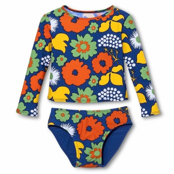 Marimekko Other - Marimekko for Target Floral Kids Swim Top, 18 months